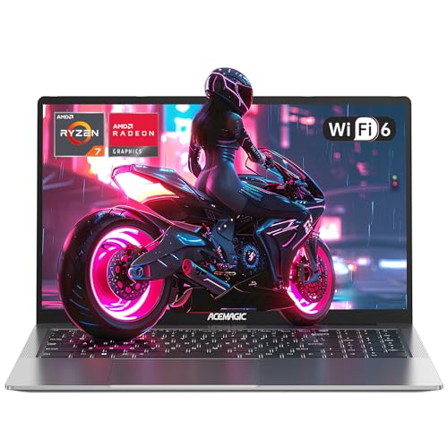 High-Performance Gaming Laptop, Ryzen 7, 16GB RAM
