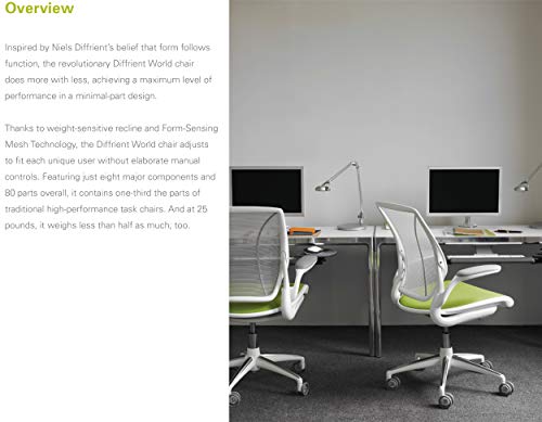 Humanscale Diffrient World Chair - Black Mesh