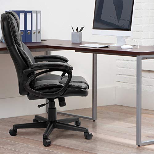 High Back Adjustable Office Executive Chair - Black