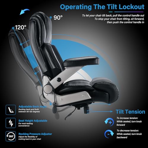 Heavy Duty Ergonomic Office Chair for Big Users