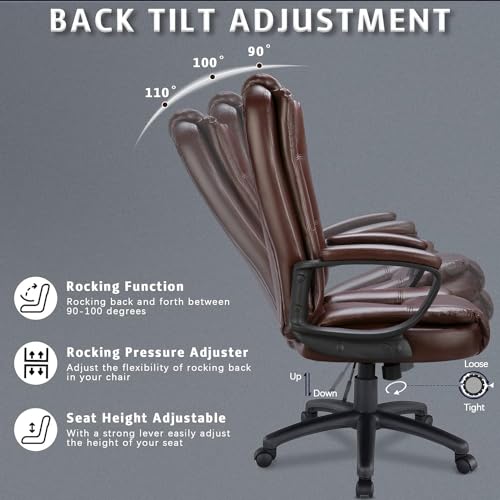 Ergonomic Big & Tall High Back Office Chair