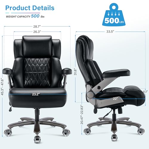 Heavy Duty Ergonomic Office Chair for Big Users