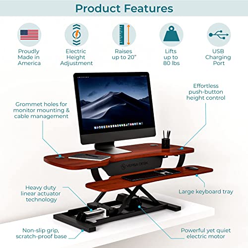 PowerPro Electric Height Adjustable Standing Desk Riser