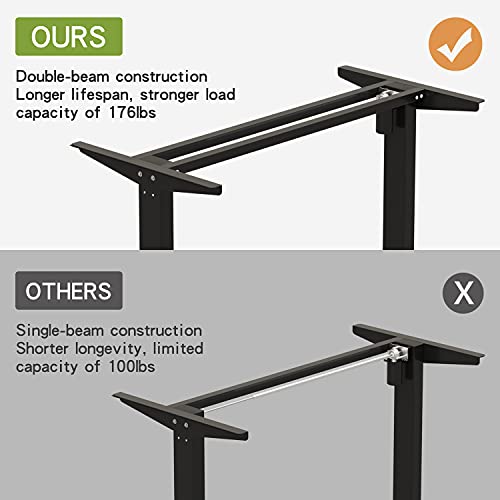 Ergonomic 63" Height Adjustable Standing Desk