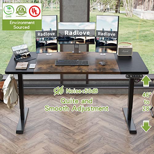 Ergonomic 63" Height Adjustable Standing Desk