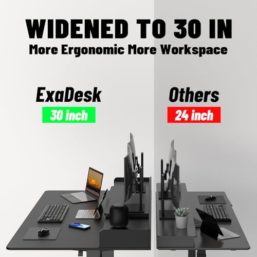 ExaDesk 63" Electric Adjustable Standing Desk