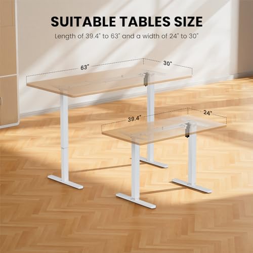 ErGear Height Adjustable Electric Standing Desk Frame