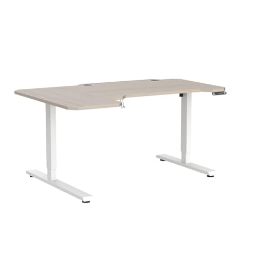 Radlove 59-Inch Adjustable L-Shaped Stand Desk