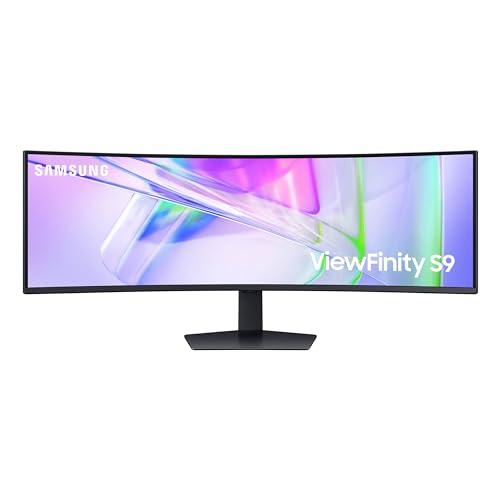 Samsung 49-Inch Curved Ultrawide Monitor, Dual QHD