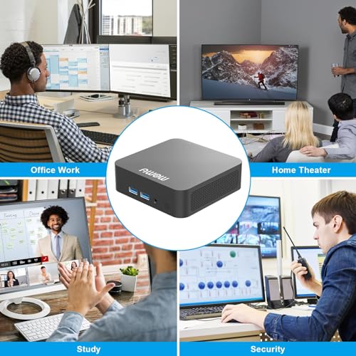 AWOW N100 Mini PC with 16GB RAM, 512GB SSD