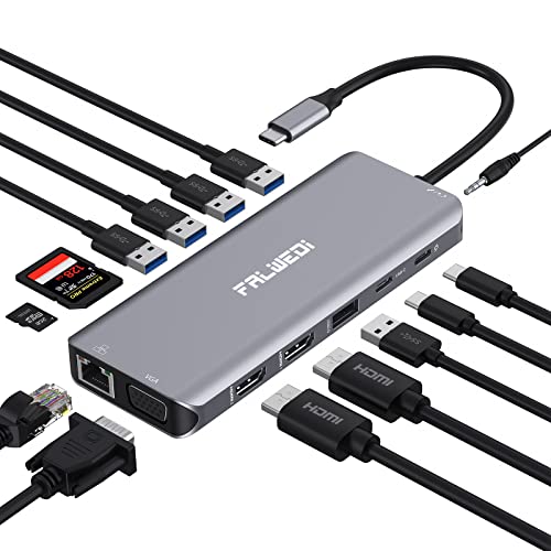 14-in-1 USB-C Multiport Docking Station Hub