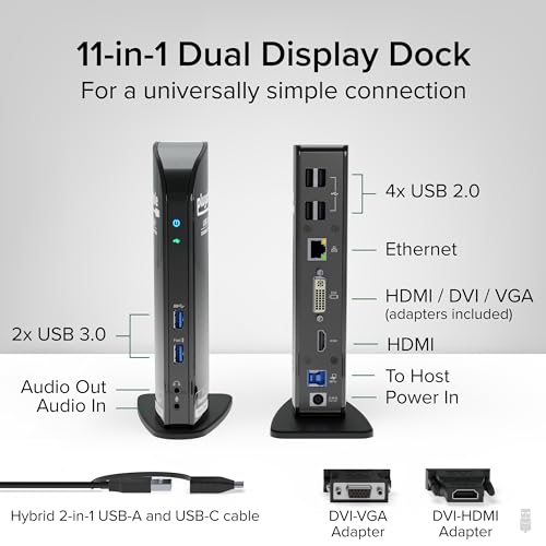 Plugable USB 3.0 Dual HDMI Laptop Docking Station