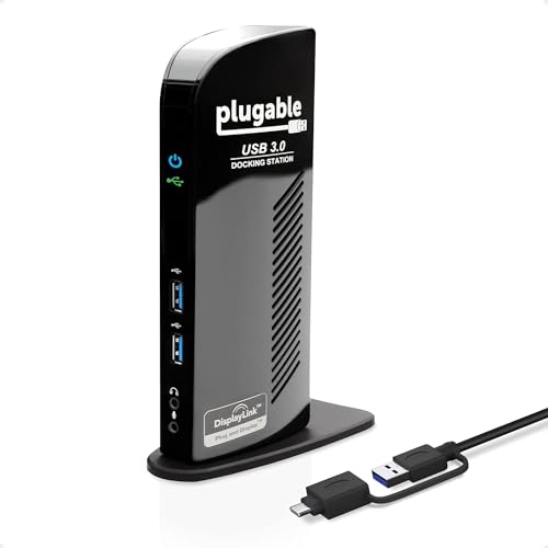 Plugable USB 3.0 Dual HDMI Laptop Docking Station