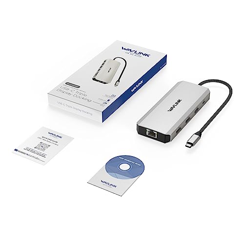 12-in-1 USB-C Triple Display Docking Station