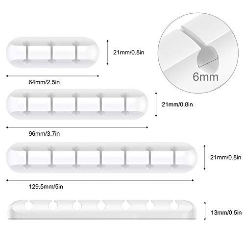 SOULWIT Cable Management Clips - 3 Pack