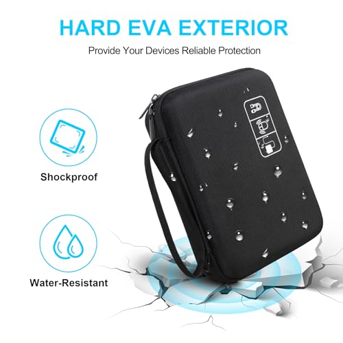 Lacdo EVA Organizer Case for MacBook Accessories
