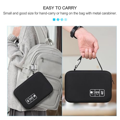 Lacdo EVA Organizer Case for MacBook Accessories