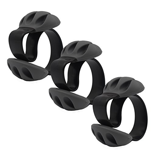 3-Pack Upgraded Cable Clips for Desktop Organization
