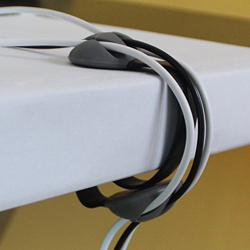 3-Pack Upgraded Cable Clips for Desktop Organization