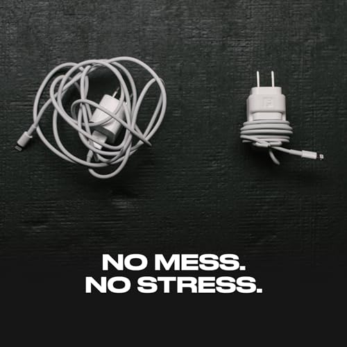 Snap Back Charger Winder for Apple Devices
