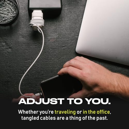 Snap Back Charger Winder for Apple Devices