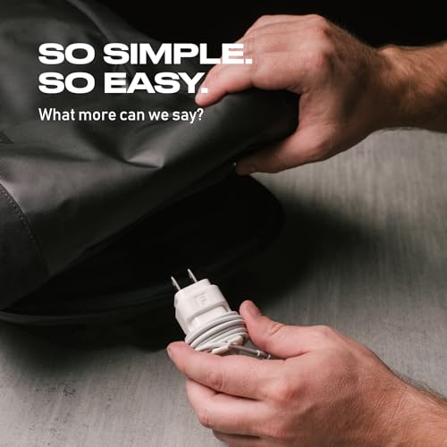 Snap Back Charger Winder for Apple Devices