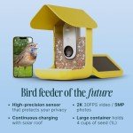 Solar Bird Feeder with Camera & Species ID