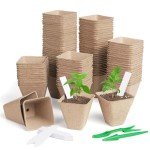 150 Pack Peat Nursery Pots for Seedlings