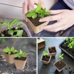 150 Pack Peat Nursery Pots for Seedlings