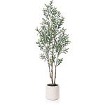 6Ft Artificial Olive Tree for Home Decor