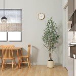 6Ft Artificial Olive Tree for Home Decor
