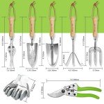 8-Piece Heavy Duty Garden Tools Set