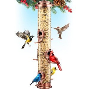 Squirrel-Proof Hanging Bird Feeder - 16 Inches