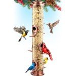 Squirrel-Proof Hanging Bird Feeder - 16 Inches