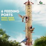 Squirrel-Proof Hanging Bird Feeder - 16 Inches