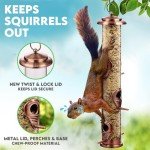 Squirrel-Proof Hanging Bird Feeder - 16 Inches
