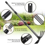 45-Inch Long Handle Garden Hoe for Weeding