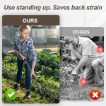 45-Inch Long Handle Garden Hoe for Weeding