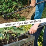 45-Inch Long Handle Garden Hoe for Weeding