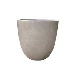 Kante 18" Round Concrete Planter for Home & Garden