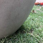 Kante 18" Round Concrete Planter for Home & Garden