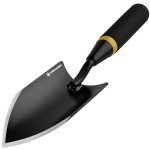 Heavy-Duty Carbon Steel Garden Trowel with Grip