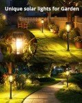 Solar Pathway Lights 8 Pack – Waterproof LED Garden Lights