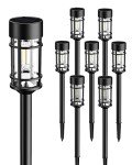 Solar Pathway Lights 8 Pack – Waterproof LED Garden Lights