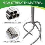 Walensee Twist Tiller Hand Cultivator with Removable Claw