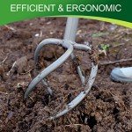 Walensee Twist Tiller Hand Cultivator with Removable Claw