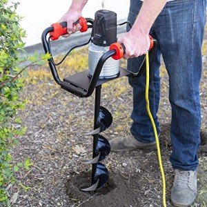 XtremepowerUS 1500W Electric Post Hole Digger Kit