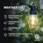 Solar Powered Outdoor String Lights – 27 ft