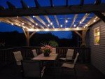 Solar Powered Outdoor String Lights – 27 ft