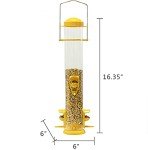 Nature's Rhythm Classic Tube Wild Bird Feeder